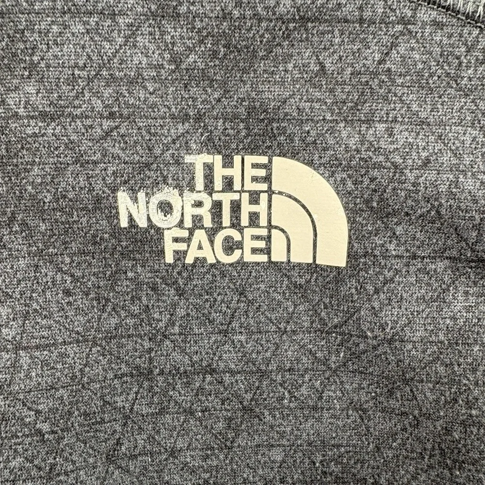 The North Face Pullover Mens Small Navy Gray Quarter Zip Performance NF0A37JV